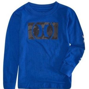 NEW Hurley Kids Reflective Camo Camouflage Long Sl